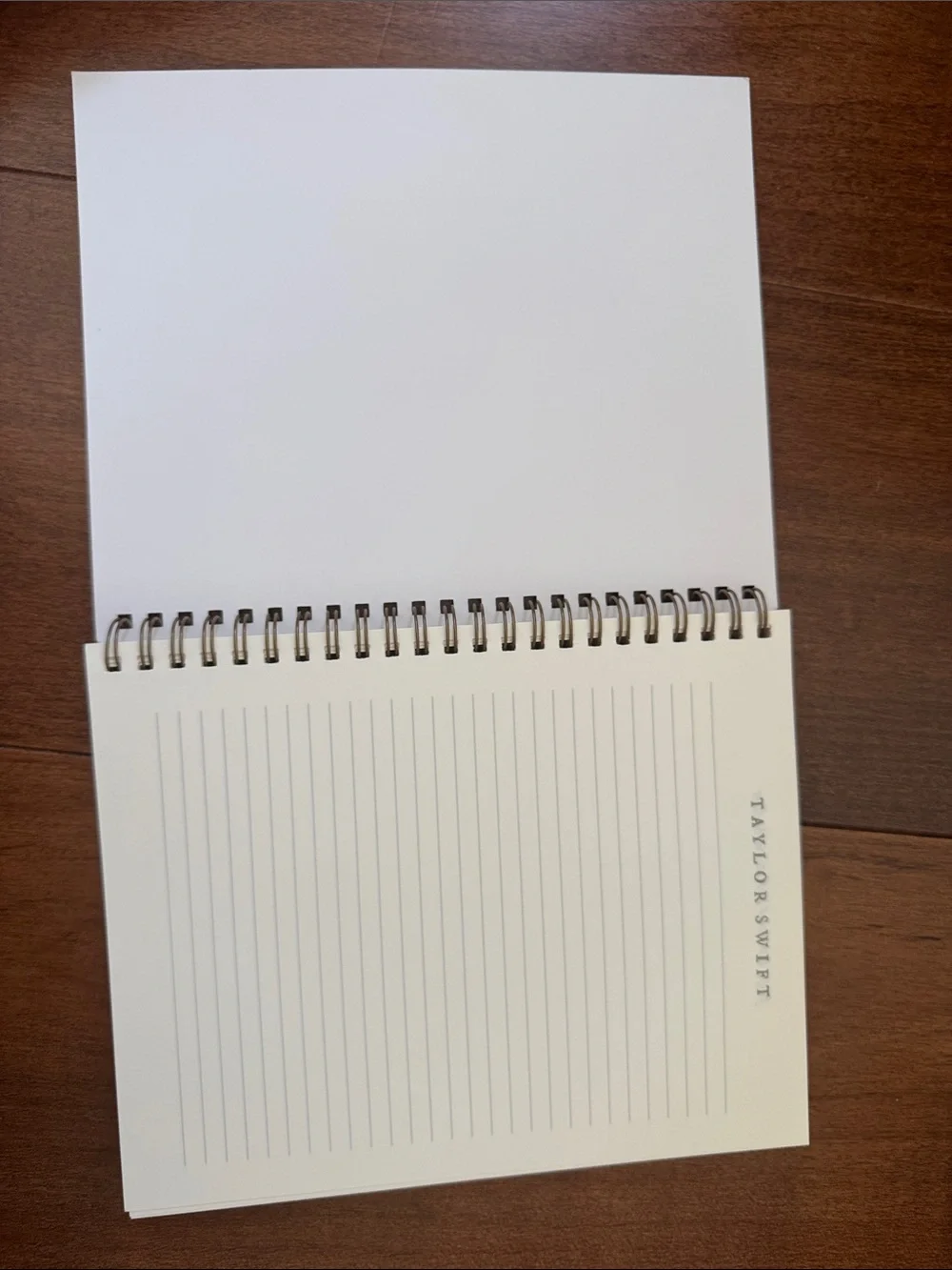 Taylor Swift Evermore Anniversary Spiral Notebook